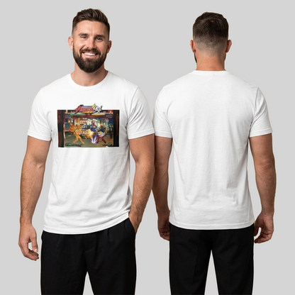 Camiseta en Algodón The king Of Fighter KYO vs Iori ARCADE