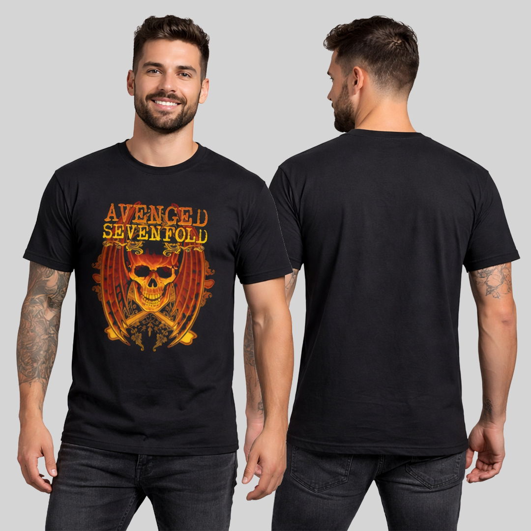 Camiseta Algodon Avenged Sevenfold Art 2