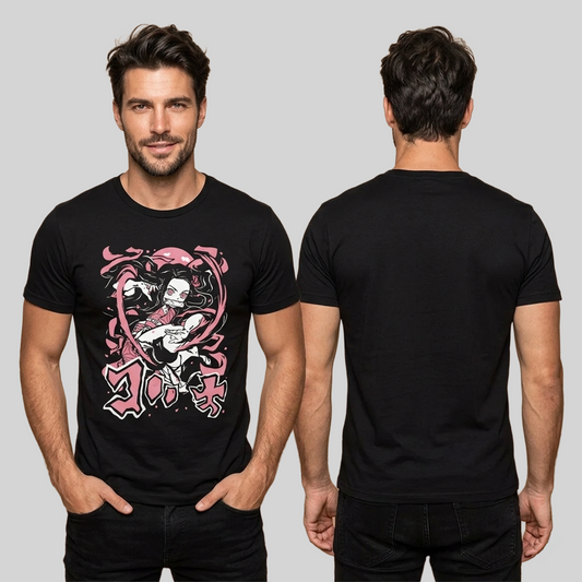 Camiseta Algodon Nezuko Kamado Of Demon Slayer