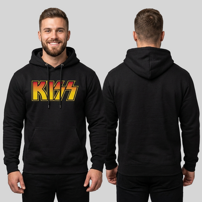 Buzo Capota Kiss Logo
