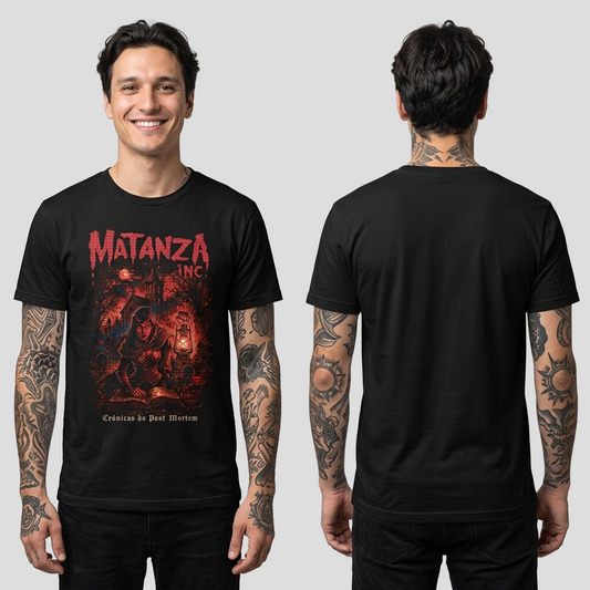 Camiseta Algodon Matanza Inc Cronicas De Post Mortem