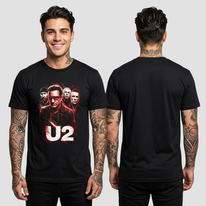 Camiseta Algodon U2 Art