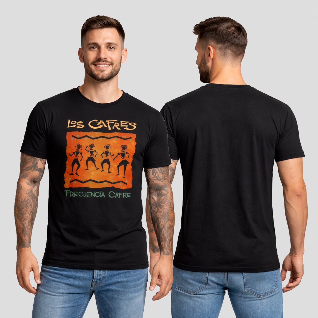 Camiseta Algodon Los Cafres Frecuencia