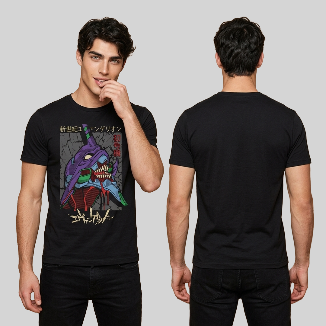 Camiseta Algodon Genesis Evangelion Poster