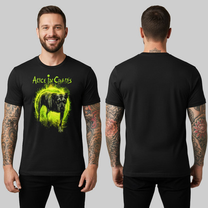 Camiseta Algodon Alice In Chains Dog