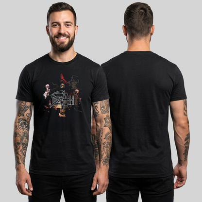 Camiseta Algodon Death Poster Style