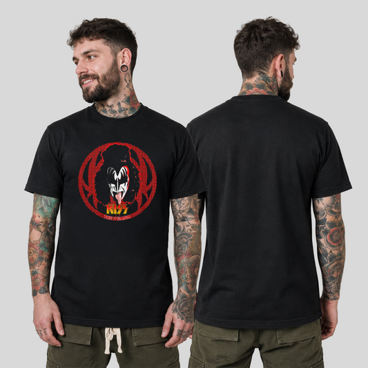 Camiseta Algodon Kiss The Demon
