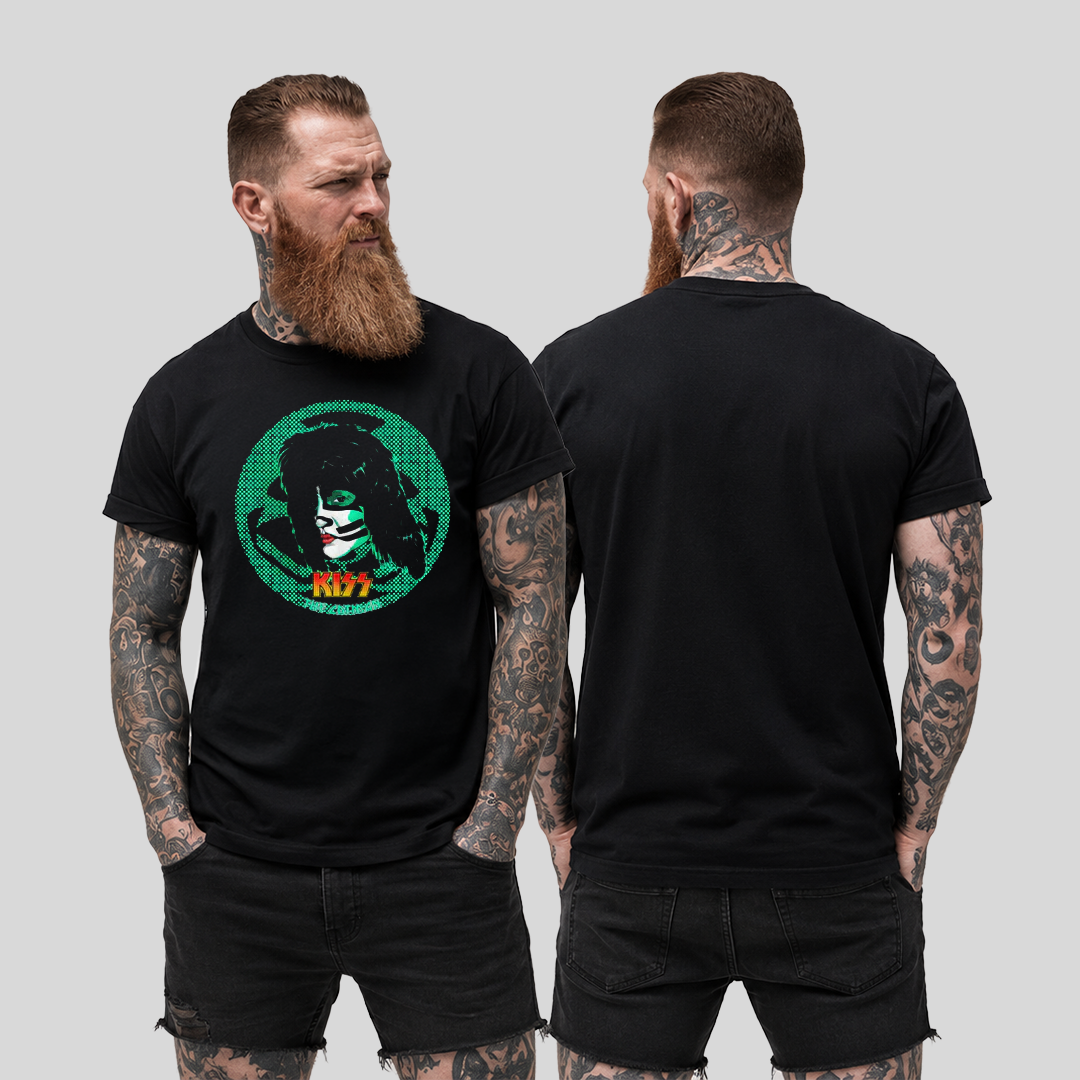 Camiseta Algodon Kiss The Cat Man
