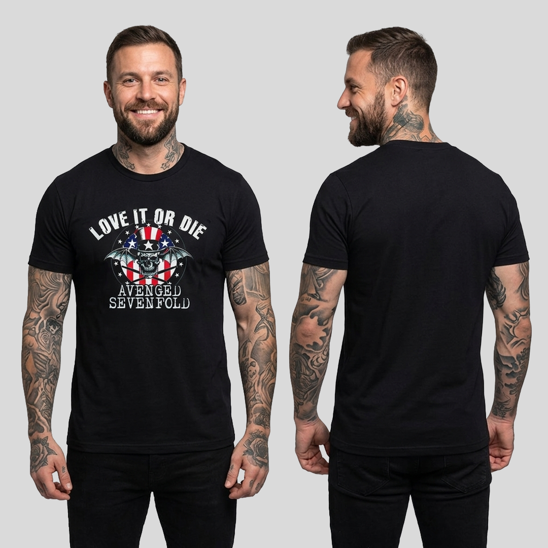 Camiseta Algodon Avenged Sevenfold Love it