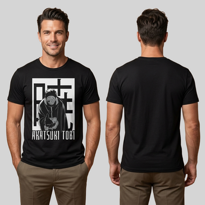 Camiseta Algodon Tobi Akatsuki Poster