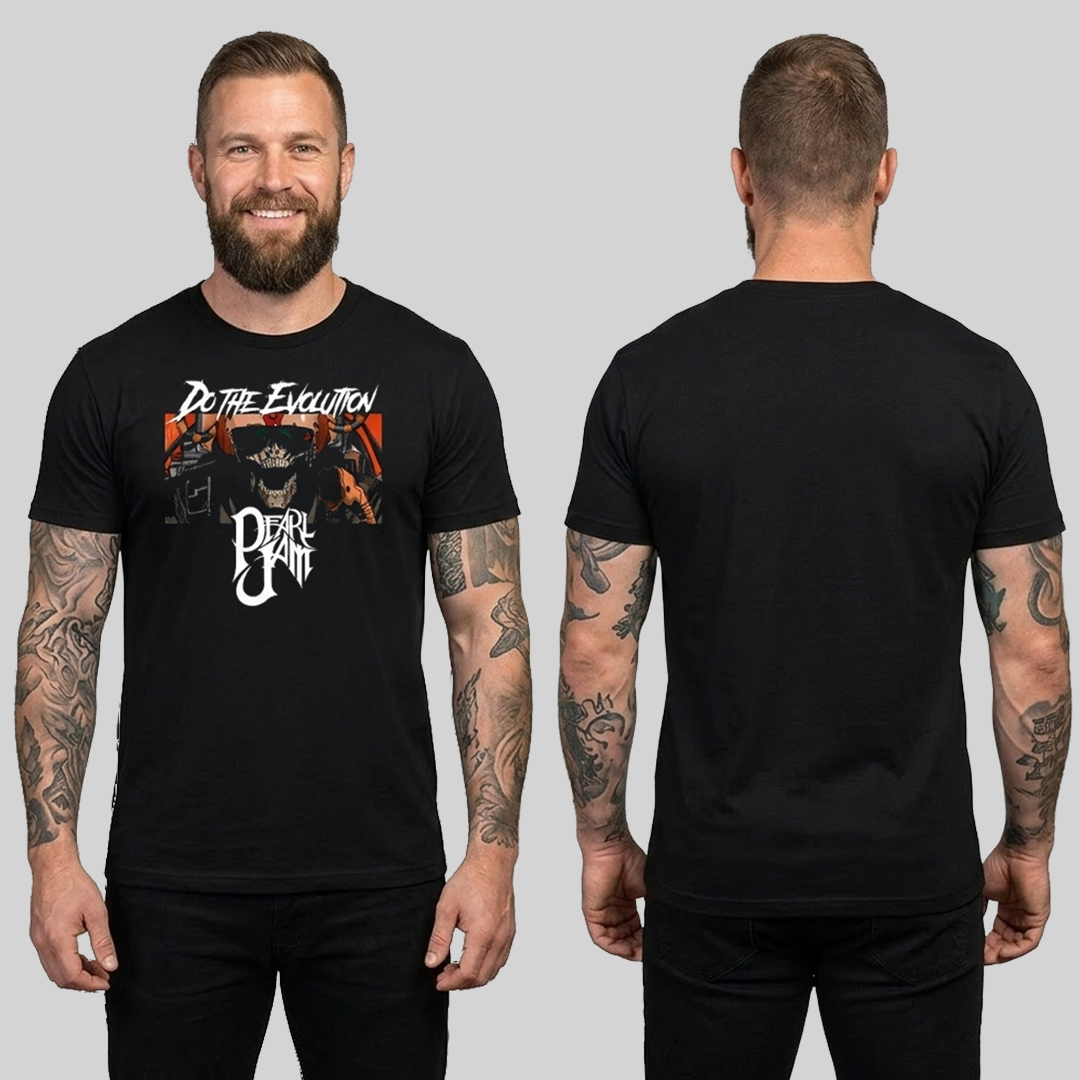 Camiseta Algodon Pearl Jam Do The Evolution Art