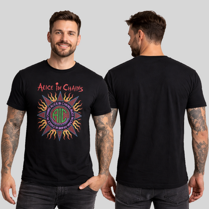 Camiseta Algodon Alice In Chains Logo