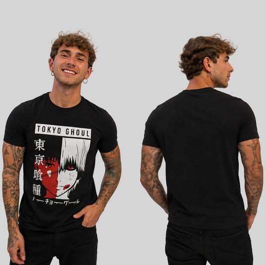 Camiseta Algodon Tokyo Ghoul Face