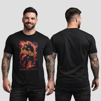 Camiseta Algodon Judas Priest Inviceble