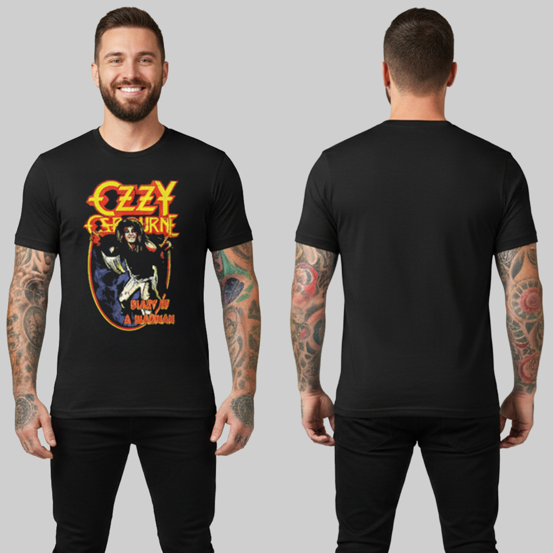 Camiseta Algodon Ozzy Osbourne Diary Of A Madman