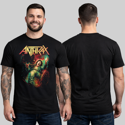 Camiseta Algodon Anthrax Art
