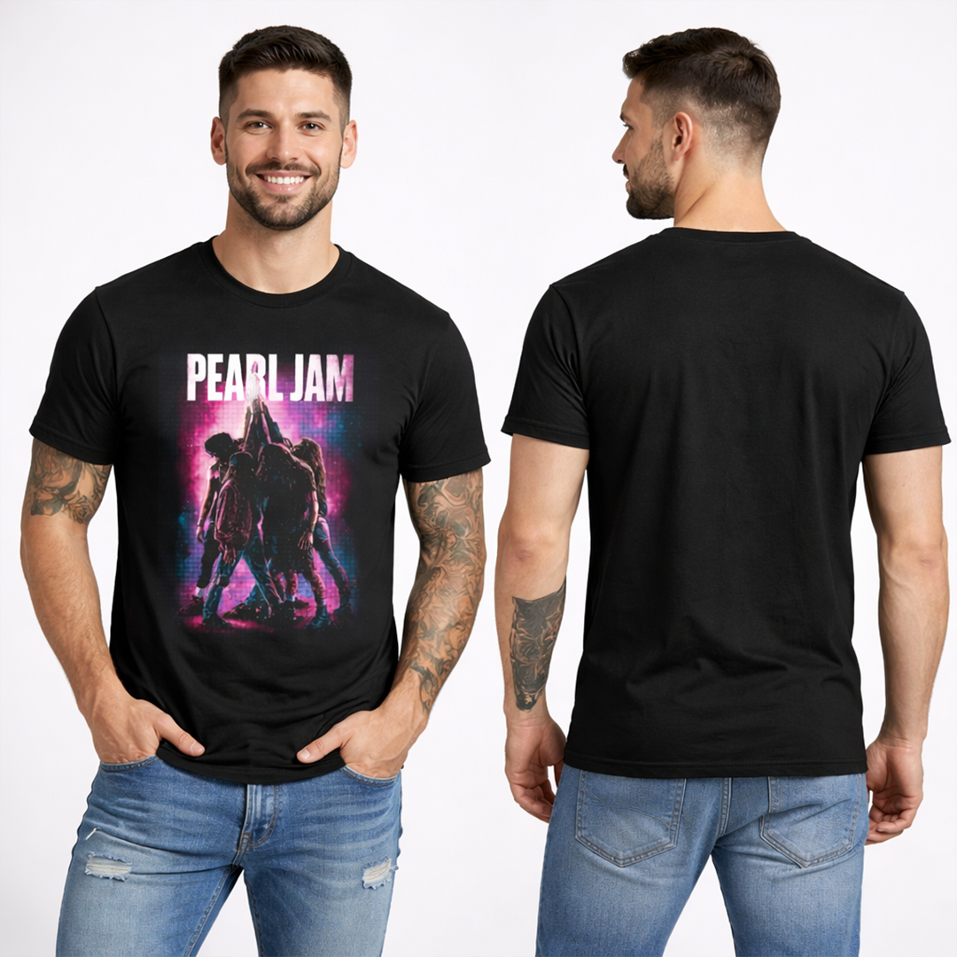 Camiseta Algodon Pearl Jam Group