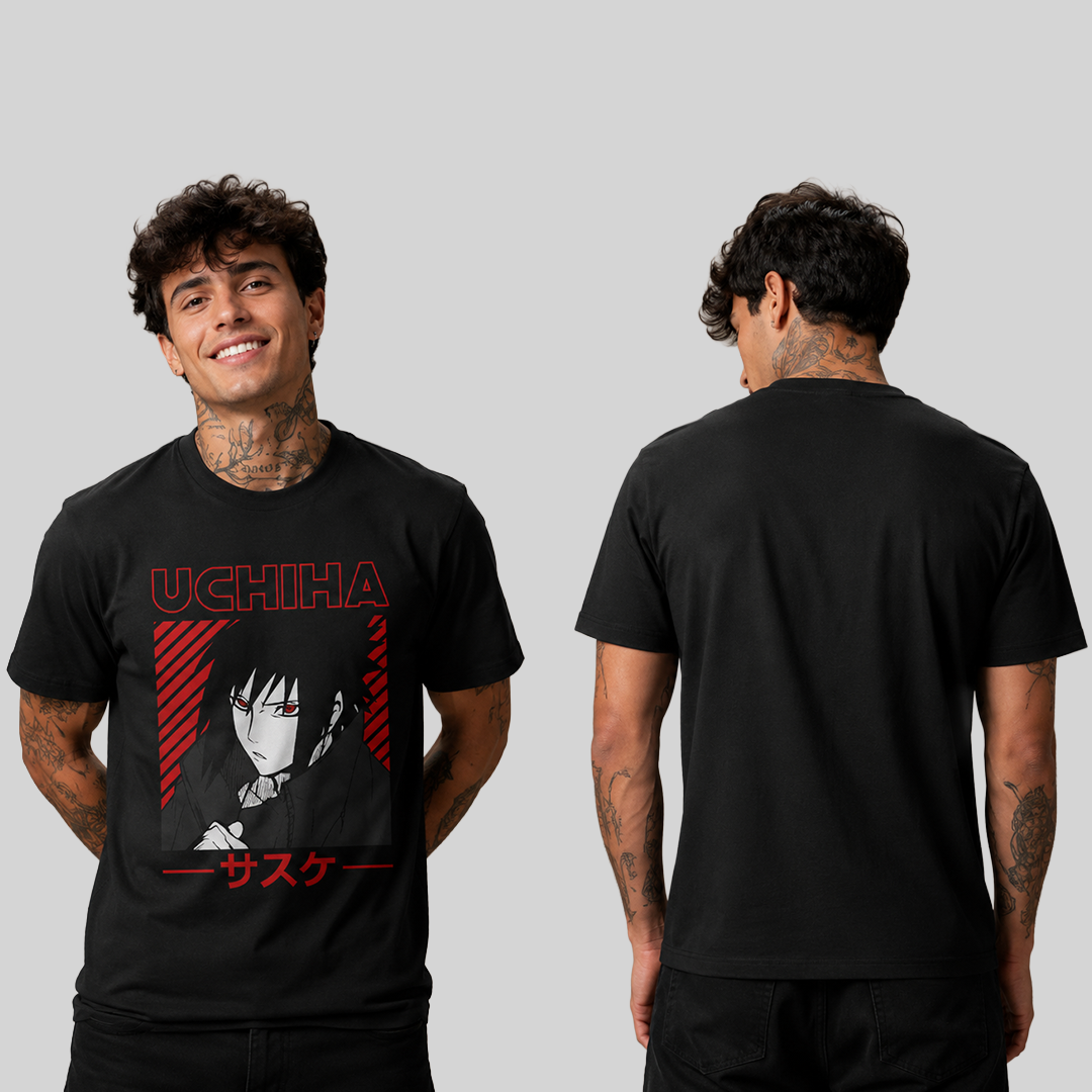 Camiseta Algodon Sasuke Uchiha Poster