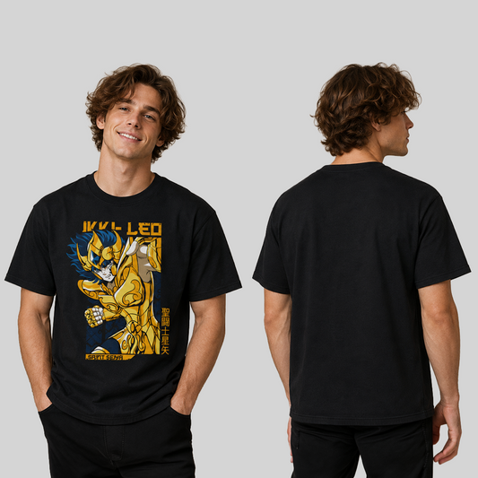 Camiseta Algodon Caballeros Del Zodiaco Aioria