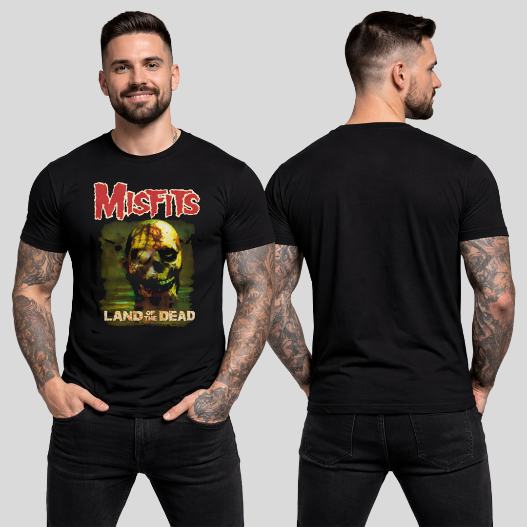 Camiseta Algodon Misfits Land Of The Dead