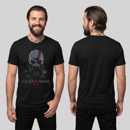 Camiseta Algodon God Of War Face