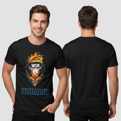 Camiseta Algodon Naruto Uzumaki Poster