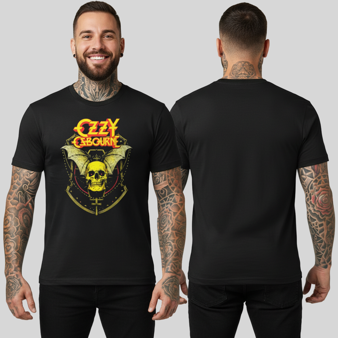 Camiseta Algodon Brandit Ozzy Skull
