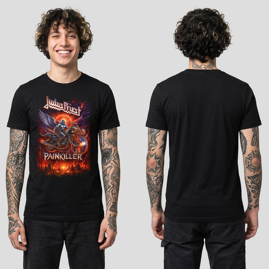 Camiseta Algodon Judas Priest Painkiller