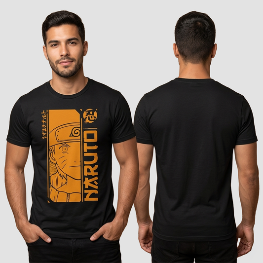 Camiseta Algodon Naruto Face Style