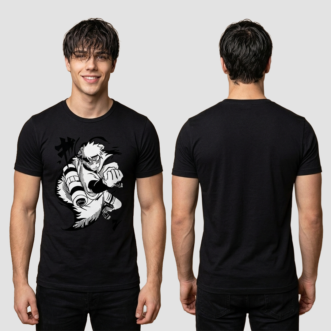 Camiseta Algodon Naruto Modo Sabio Poster