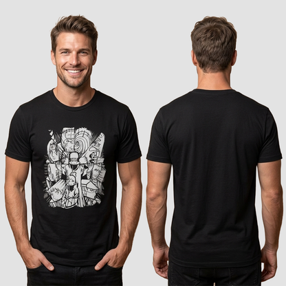 Camiseta Algodon Familia Akatsuki Poster