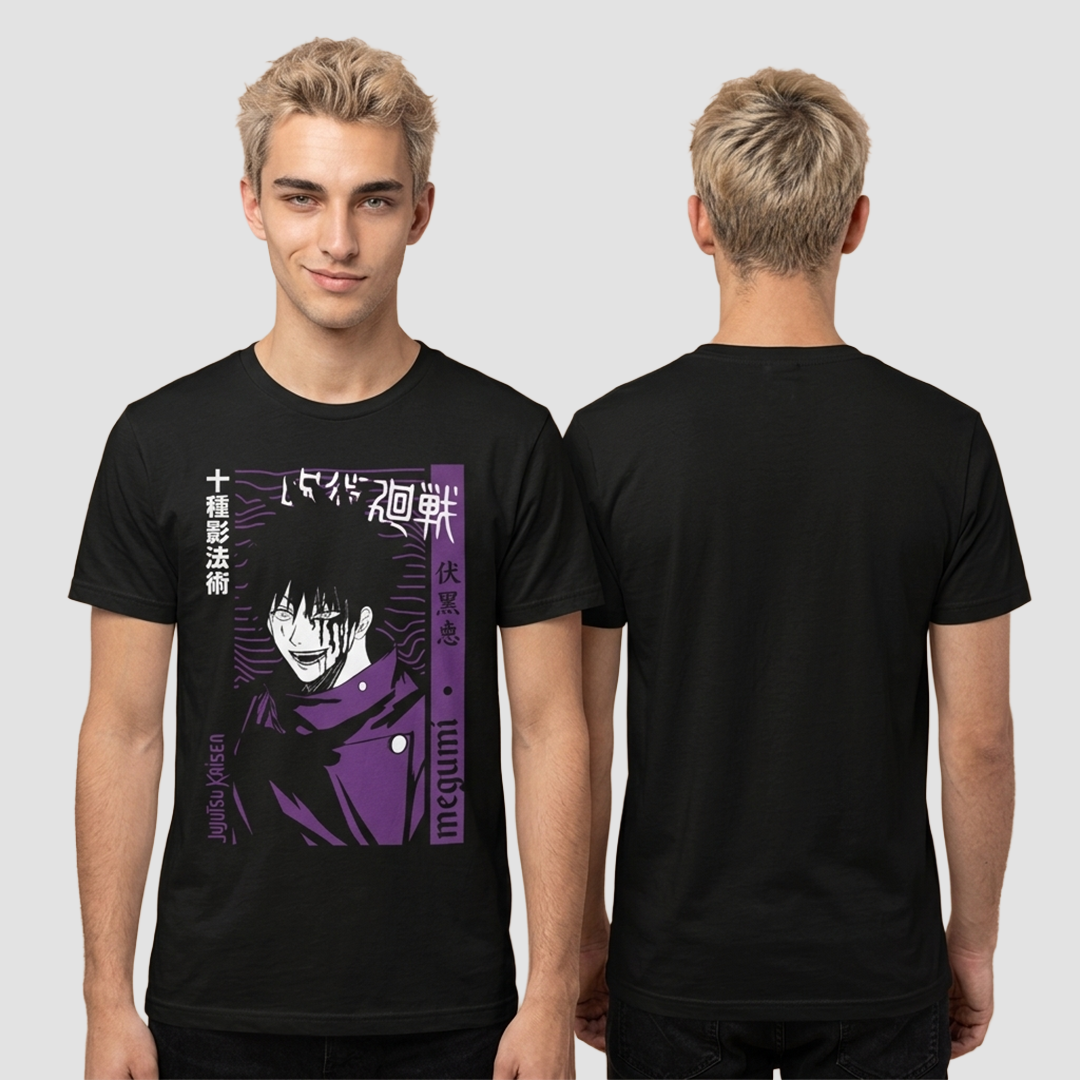 Camiseta Algodon Megumi Dead Poster