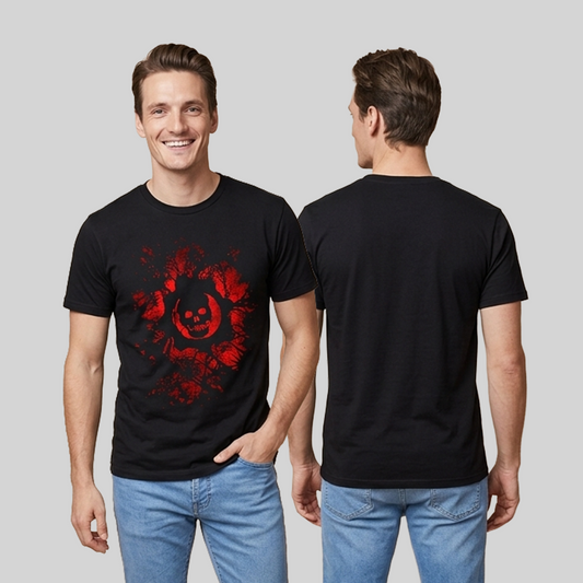 Camiseta Algodon Gears of War Logo