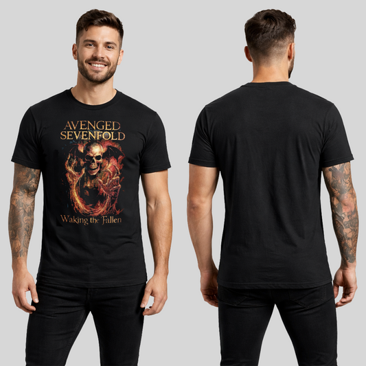 Camiseta Algodon Avenged Sevenfold walking the fallen