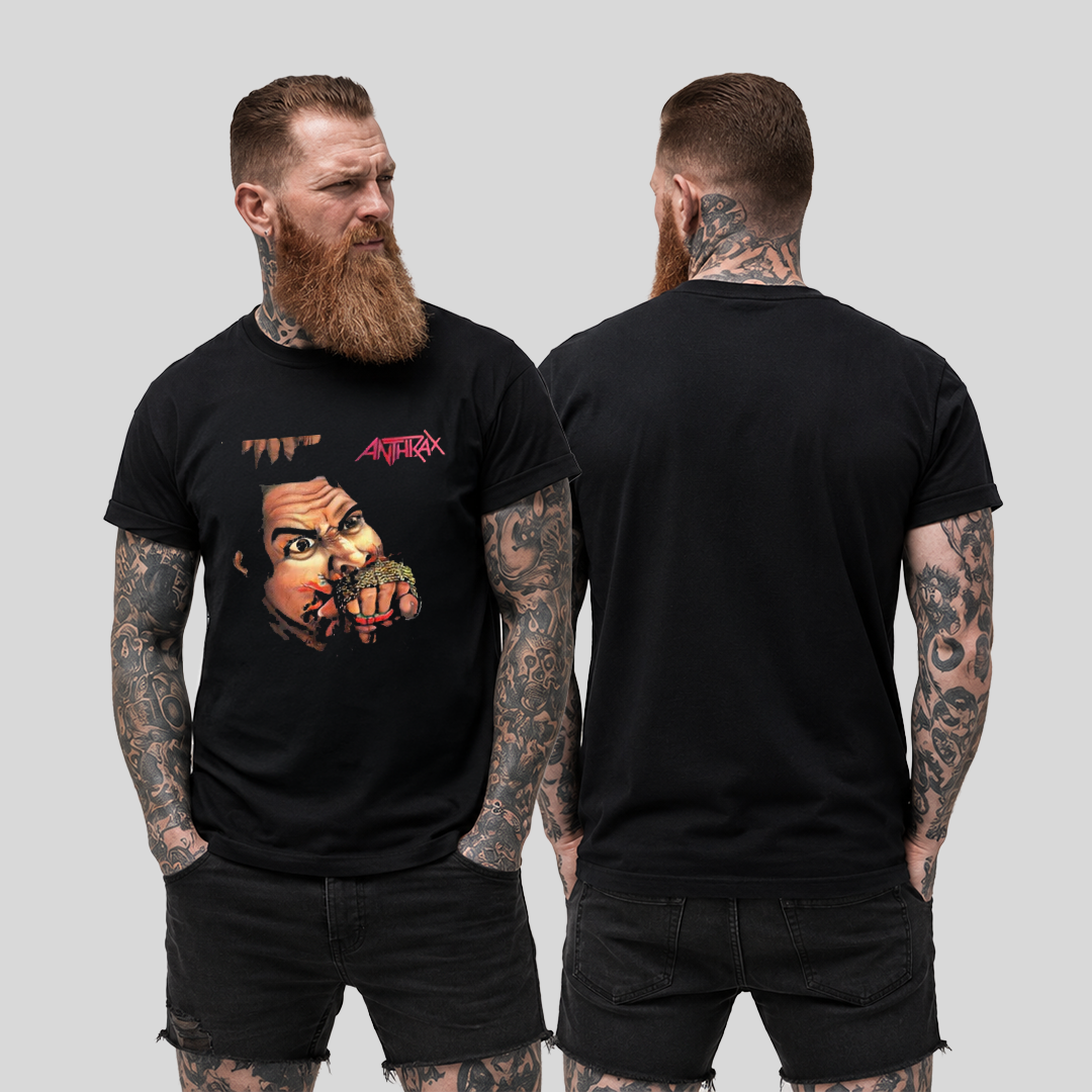 Camiseta Algodon Anthrax Fistful Of Metal