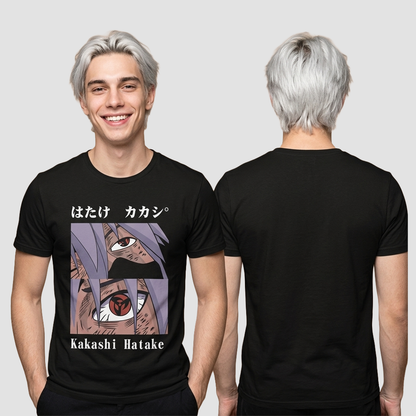 Camiseta Algodon Kakashi Sharingan Poster
