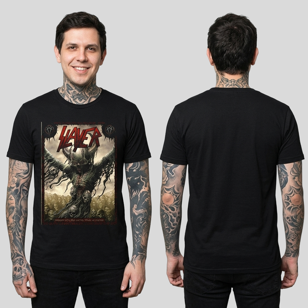 Camiseta Algodon Slayer World Festival