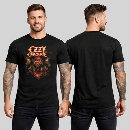 Camiseta Algodon Ozzy Osbourne Art