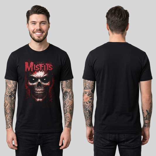Camiseta Algodon Misfits Face