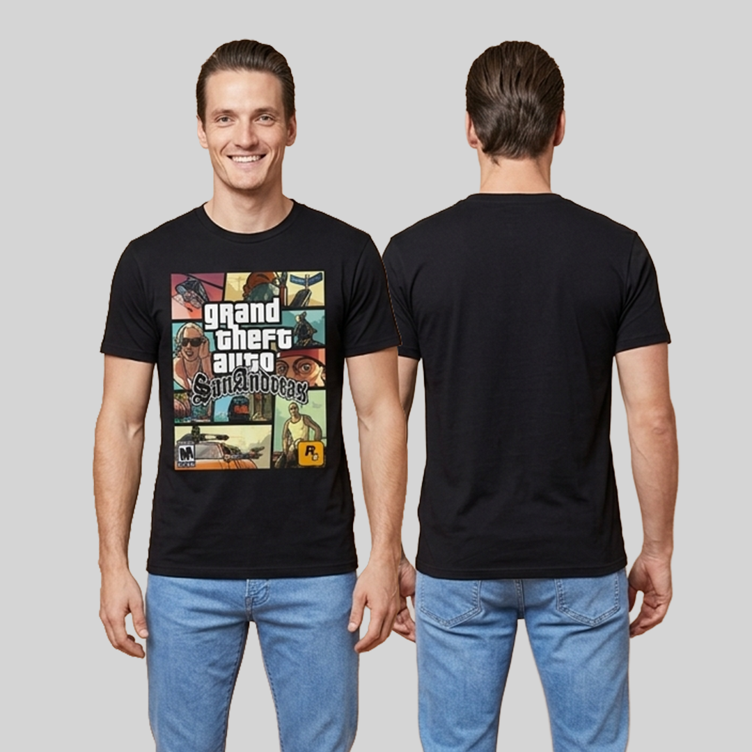 Camiseta Algodon Grand Theft Auto San Andreas