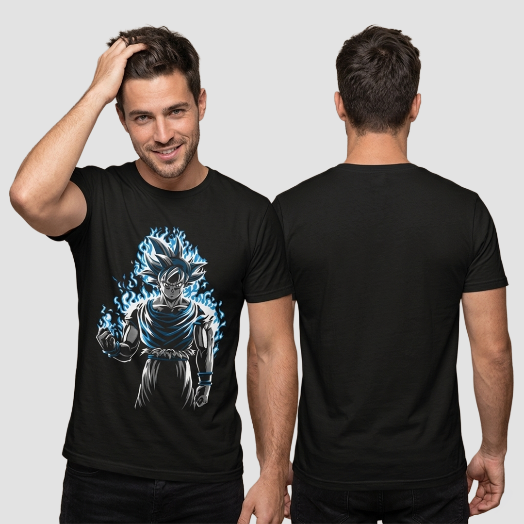 Camiseta Algodon Dragon Ball Goku Ultra Instinto