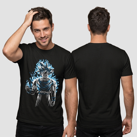 Camiseta Algodon Dragon Ball Goku Ultra Instinto