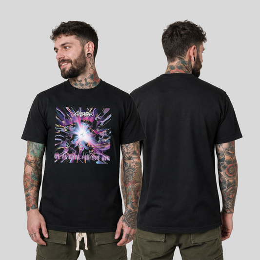 Camiseta Algodon Anthrax Come For You All Poster
