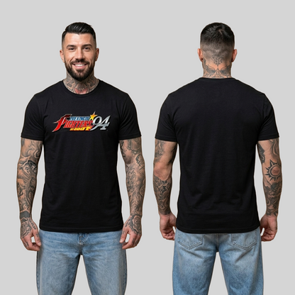 Camiseta Algodon The King Fighters Logo