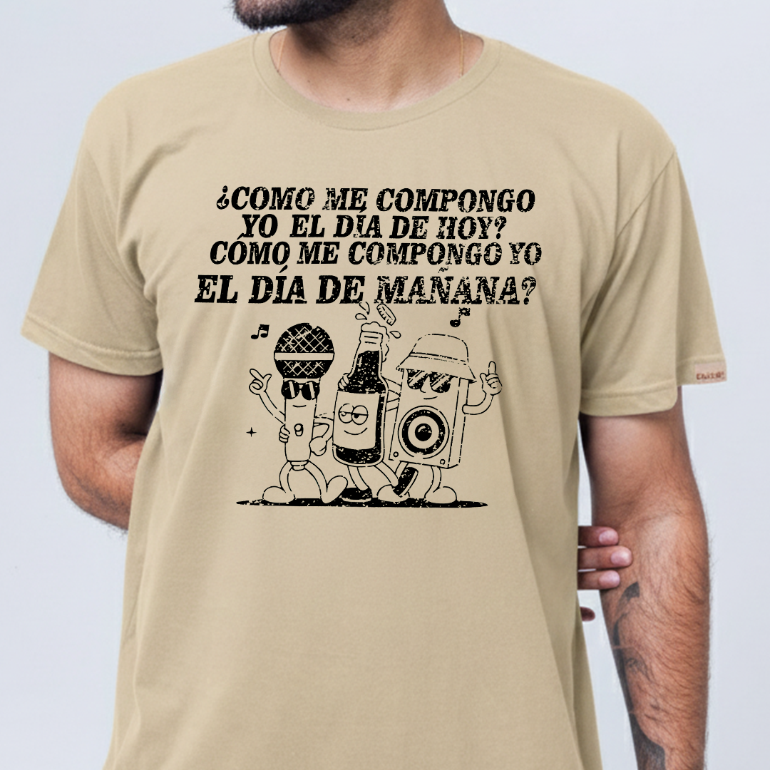 Camiseta Fin De Año ¿Como me compongo yo el dia de hoy?