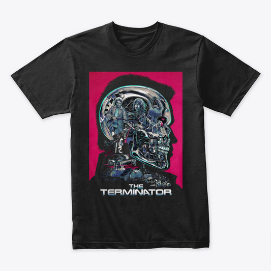 Camiseta Algodon Terminator Poster