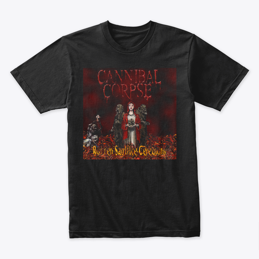 Camiseta Algodon Cannibal Corpse Rotten Saulile Ceremony
