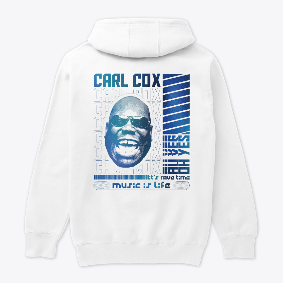 Buzo Capota Carl Cox Music Life Blue