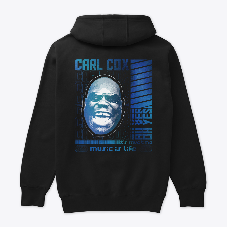 Buzo Capota Carl Cox Music Life Blue