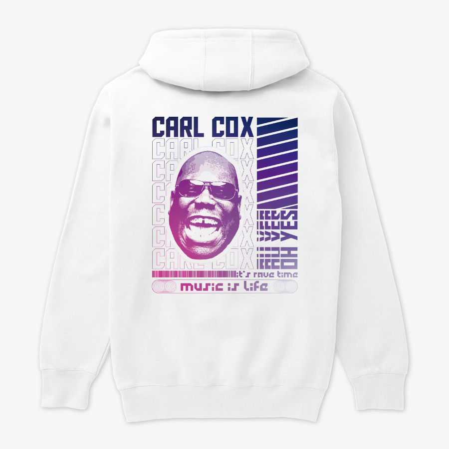 Buzo Capota Carl Cox Art Music Life Morado